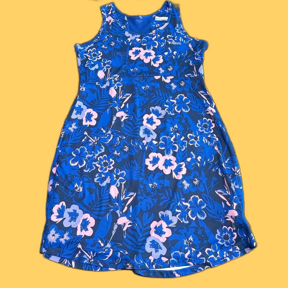 Columbia Floral Casual Dress | Women's Large